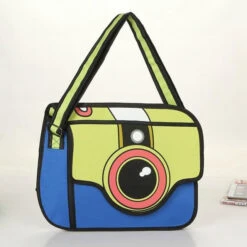 2D Cartoon Camera Bag -Clothing Discount Store 2d cartoon camera bag navy 2d 2d bag cartoon cartoon purse purse kawaii babe 668