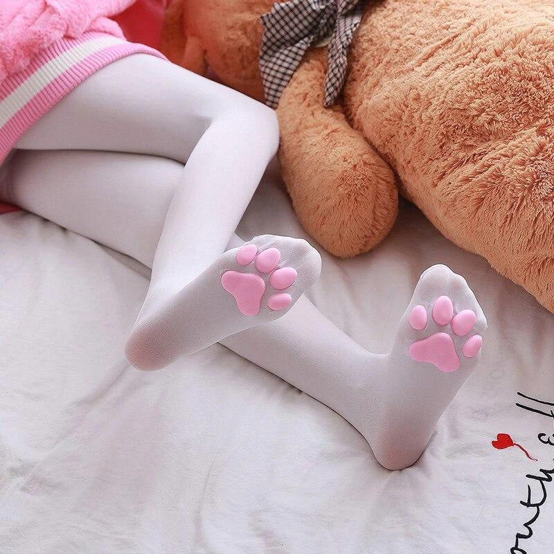 3D Paw Print Pad Stockings 4 3D Paw Print Pad Stockings - Image 2