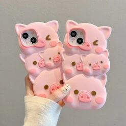 3D Piggy IPhone Case -Clothing Discount Store 3d piggy iphone case mobile phone cases iphone kawaii kawaii babe 715