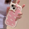 3D Pink Bow IPhone Case -Clothing Discount Store 3d pink bow iphone case mobile phone cases bows hello kitty kawaii 665