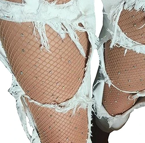 Rhinestone Studded Fishnets 3 Rhinestone Studded Fishnets