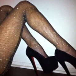 Rhinestone Studded Fishnets 25 Rhinestone Studded Fishnets -Clothing Discount Store 8df777c195ac0bfba425454e6995307e