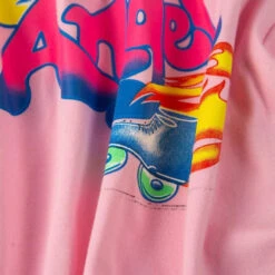 90s Angel Crop Top -Clothing Discount Store 90s angel crop top 3 4 length 3 4th 80s belly shirt shirts shirt kawaii babe 742
