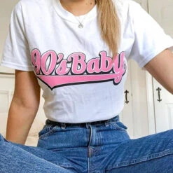 90s Baby Oversized Tee -Clothing Discount Store 90s baby oversized tee clothing tops baby oversized tee 90s baby 634