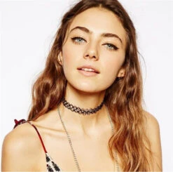 90s Choker -Clothing Discount Store 90s choker chokers classic collar collars goth jewelry kawaii babe 143