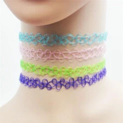 90s Choker -Clothing Discount Store 90s choker chokers classic collar collars goth jewelry kawaii babe 196