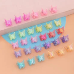 90s Princess Butterfly Clips (50 Pieces) -Clothing Discount Store 90s princess butterfly clips 50 pieces hair accessories accessory clip kawaii babe 918