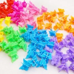 90s Princess Butterfly Clips (50 Pieces) -Clothing Discount Store 90s princess butterfly clips 50 pieces solid colorful butterflies hair accessories accessory clip kawaii babe 479