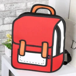 2D Cartoon Backpack -Clothing Discount Store H0b6d738e6252440ca3df913ef64d26f5w
