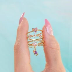 Dainty Stacking Babydoll Rings -Clothing Discount Store H877f3806f1904e4da8f6b05e2e5677f2S
