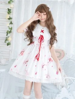 Vintage Bunny Dress -Clothing Discount Store H90b551815c024975bbd69bdfc9be6ee4G