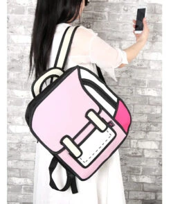 2D Cartoon Backpack -Clothing Discount Store Ha1deafe93020482ab6db7acc16cc8fean