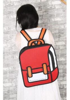 2D Cartoon Backpack -Clothing Discount Store Ha3a994f1631547468088ea25e09e0adaC