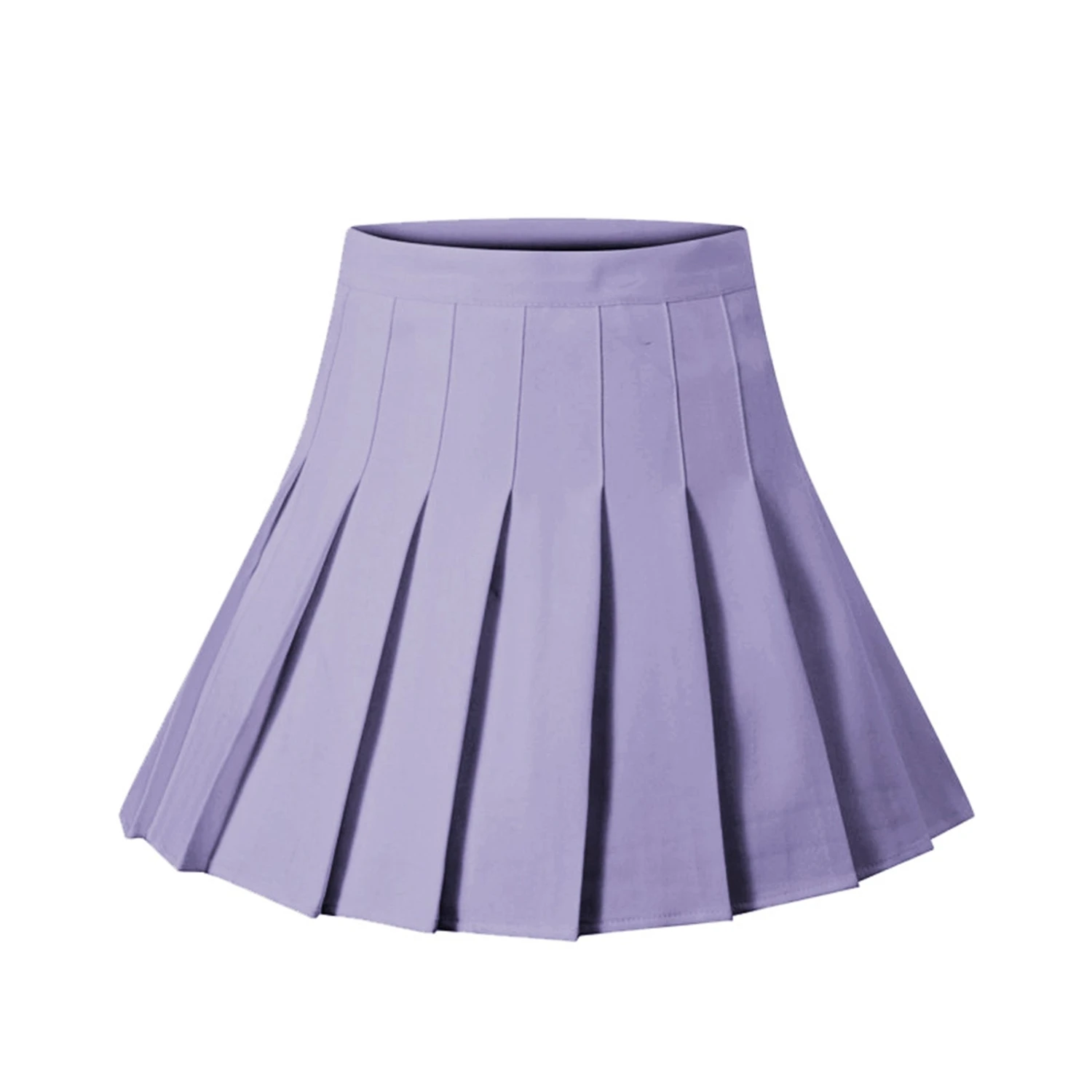 Solid Color Pleated Skirt 13 Solid Color Pleated Skirt - Image 11