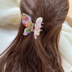 Speckled Butterfly Acrylic Hair Clips -Clothing Discount Store He5d4951a0ae44db1b3902f34ed46ab1ew