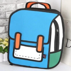 2D Cartoon Backpack -Clothing Discount Store Hf60a9b8fbc924595a5e9b107495c7cfck