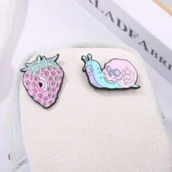 Pastel Goth Creepy Cute Enamel Pin Set -Clothing Discount Store S01d5a63002984f0a9f84239fc73ba407Q