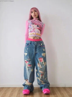 Tasty Babe Manga Long Sleeve Tee -Clothing Discount Store S776e5b4db28046a6b96edb54a3435e0ad