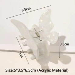 Speckled Butterfly Acrylic Hair Clips -Clothing Discount Store S91382085ba2d4a50a1408e2520968926q