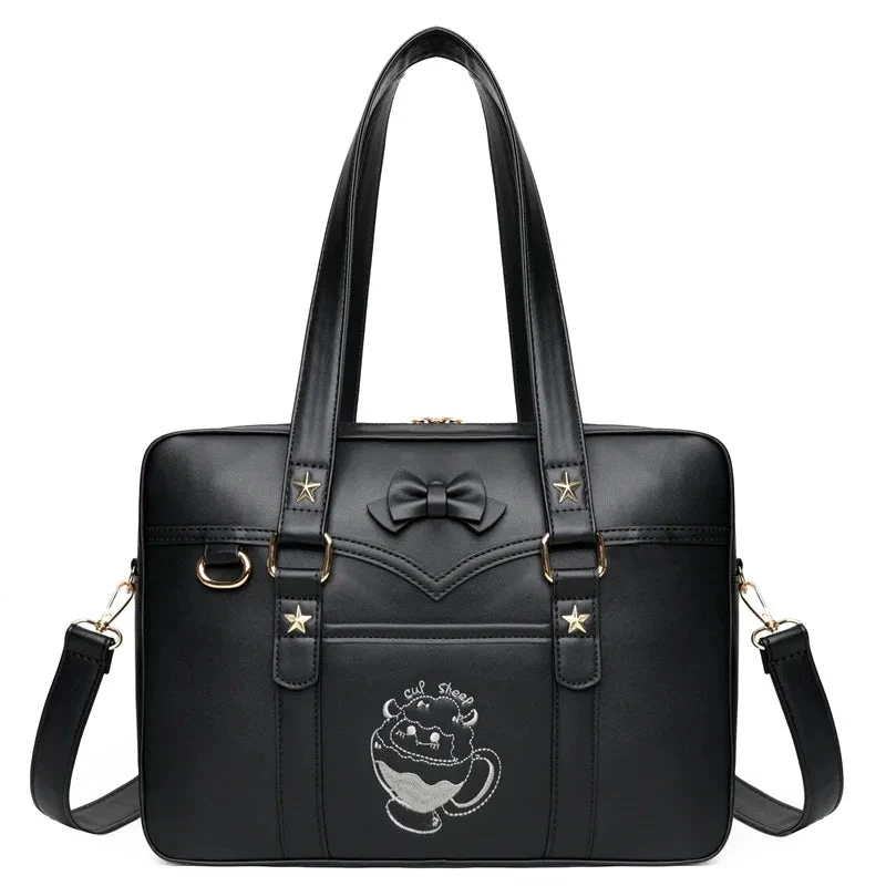 Pastel Sheep Teacup Messenger Bag 5 Pastel Sheep Teacup Messenger Bag - Image 3