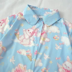 Angel Bunny Button-Up -Clothing Discount Store Sbef93322ab9040ecbbd9de48f6578f4a6