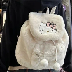 Fuzzy Kawaii Pompom Backpacks 17 Fuzzy Kawaii Pompom Backpacks -Clothing Discount Store Sbf21427e7ff548c9b9ce438fe7953d60N