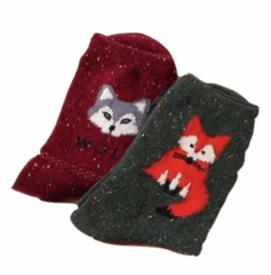 Snowy Little Fox Socks -Clothing Discount Store Screen Shot 2018 11 05 at 8.28.32 PM