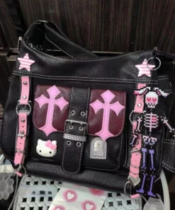 Pastel Goth Y2K Messenger Bag 21 Pastel Goth Y2K Messenger Bag -Clothing Discount Store Sdbbc27b7d2604385a4f3c5860d2772f2m
