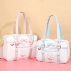 Pastel Sheep Teacup Messenger Bag
