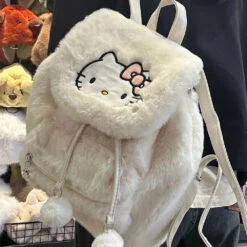 Fuzzy Kawaii Pompom Backpacks 15 Fuzzy Kawaii Pompom Backpacks -Clothing Discount Store Seae63f0a522e4516bf1ab5ce588d563aN