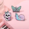 Pastel Goth Creepy Cute Enamel Pin Set -Clothing Discount Store Sfab278575ebe46728025c664ddcac6fc4