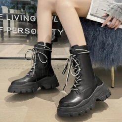 Pastel Warrior Combat Boots -Clothing Discount Store Sfb26a455cc104e1fbca4daf34598a7eaI