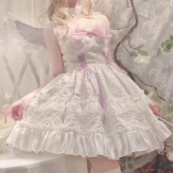 Angel Assembly Dress -Clothing Discount Store angel assembly lolita dress jsk dresses fashion kawaii babe 205
