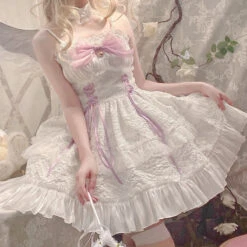 Angel Assembly Dress -Clothing Discount Store angel assembly lolita dress jsk dresses fashion kawaii babe 490