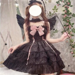 Angel Assembly Dress -Clothing Discount Store angel assembly lolita dress jsk dresses fashion kawaii babe 830