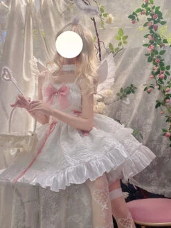 Angel Assembly Dress -Clothing Discount Store angel assembly lolita dress jsk dresses fashion kawaii babe 871