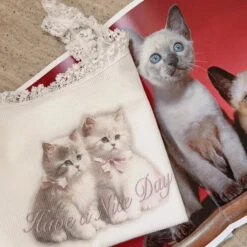 Angelic Kitten Tank -Clothing Discount Store angelic kitten tank cats kittens shirts tank tank tops top kawaii babe 288