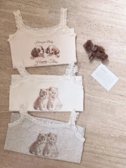 Angelic Kitten Tank -Clothing Discount Store angelic kitten tank cats kittens shirts tank tank tops top kawaii babe 699