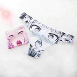 Manga Panties -Clothing Discount Store anime manga face panties thong underwear 171