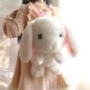 Baby Bun Backpack -Clothing Discount Store baby bun backpack white back pack backpacks bags book bunnies kawaii babe 808
