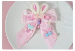 Baby Bun Hair Bows -Clothing Discount Store baby bun hair bows baby baby bun buns bunny bunny clips hair accessory kawaii babe 620