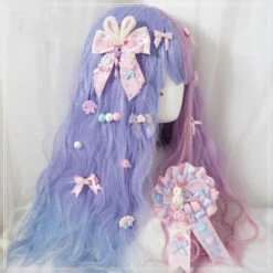 Baby Bun Hair Bows -Clothing Discount Store baby bun hair bows baby baby bun buns bunny bunny clips hair accessory kawaii babe 722