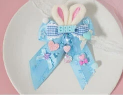Baby Bun Hair Bows -Clothing Discount Store baby bun hair bows baby baby bun buns bunny bunny clips hair accessory kawaii babe 827