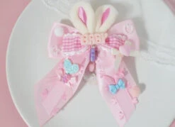 Baby Bun Hair Bows -Clothing Discount Store baby bun hair bows baby baby bun buns bunny bunny clips hair accessory kawaii babe 846