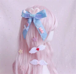 Baby Bun Hair Bows -Clothing Discount Store baby bun hair bows baby baby bun buns bunny bunny clips hair accessory kawaii babe 919