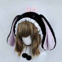Baby Bun Bonnet -Clothing Discount Store baby bun lolita bonnet bunny ear ears girls hat kawaii babe 219