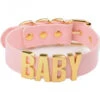 Baby Choker Necklace -Clothing Discount Store baby choker necklace pinkgold anzu jaamu anzujaamu baby choker girl belt kawaii babe 399