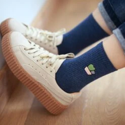 Baby Dino Sockies -Clothing Discount Store baby dino sockies navy succulent dinos dinosaurs socks z1 ddlg playground 496