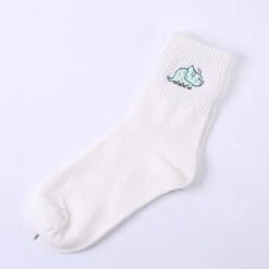 Baby Dino Sockies -Clothing Discount Store baby dino sockies white dinosaur dinos dinosaurs socks z1 ddlg playground 605