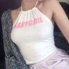 Babygirl Halter Top 2 Babygirl Halter Top -Clothing Discount Store babygirl halter top white s baby girl babygirls belly shirts shirt kawaii babe 324